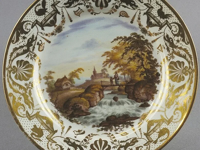 1725-William Duesbury - Paesaggio